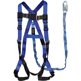 GoVets™ Contractor 1D Harness & 6'L Lanyard Combo 317761