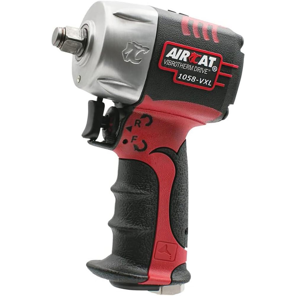 Air Impact Wrenches & Ratchets, Drive Size: 1/2 , Handle Type: Pistol Grip , Torque (Ft/Lb): 550 , Air Consumption (CFM): 8.00 , Air Pressure (psi): 90.00  MPN:1058-VXL
