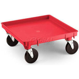 Vollrath® Traex Rack Dolly Base 1697-02 Red 450 Lb. Capacity 21