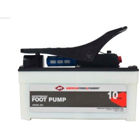 American Forge & Foundry Hydraulic Foot Pump 10 Ton 90 PSI Air 806