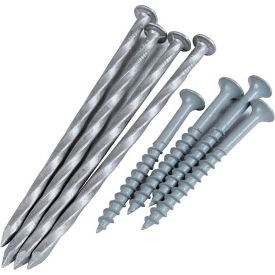 Bird Barrier® Tower Guard Round Base Screw & Nail Kit Pack of 5 tg-f15