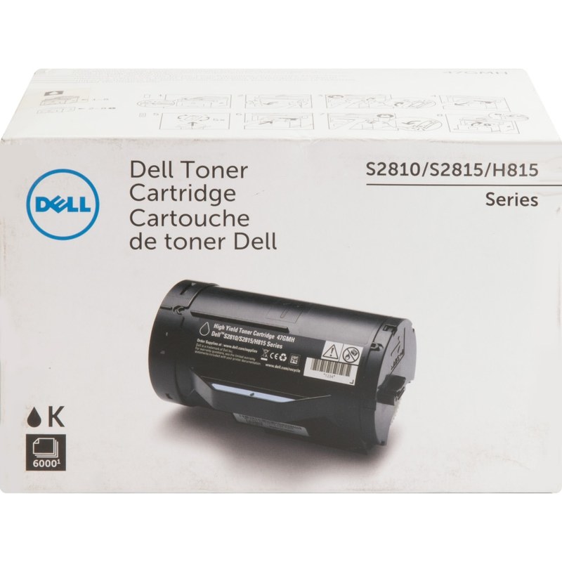 Dell D9GY0 Black High Yield Toner Cartridge MPN:47GMH