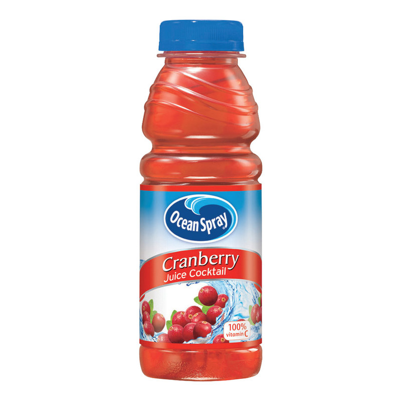 Ocean Spray Cranberry Juice, 15.2 Oz, Pack Of 12 (Min Order Qty 2) MPN:70191