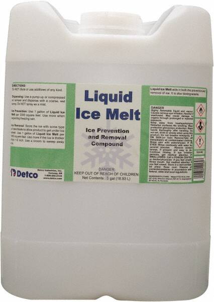 Liquid Ice Melt, 5 Gal Cube MPN:1016-C05