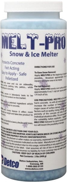 Melt-Pro, 2 lb Can, Granular Ice Melt MPN:1076-012
