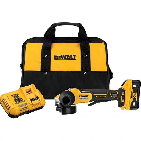 Cordless Angle Grinder: 4-1/2 to 5