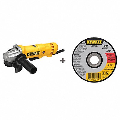 Angle Grinder w/ (25) Abrasive Wheels MPN:DWE402N/DWA8951F