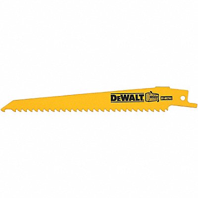 Recip Saw Blade 6 3TPI PK 5 MPN:DW4801