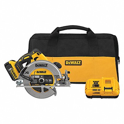 Cordless Circ Saw Kit 7-1/4 in Blade Dia MPN:DCS570P1