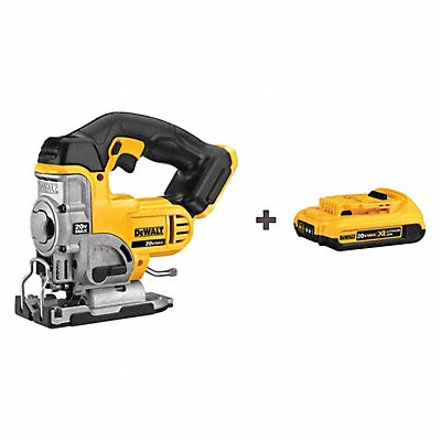 Cordless Jig Saw 20VDC Top Handle MPN:DCS331B/DCB203