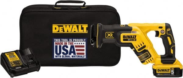Cordless Reciprocating Saw: 20V, 0 to 2,900 SPM MPN:DCS367P1