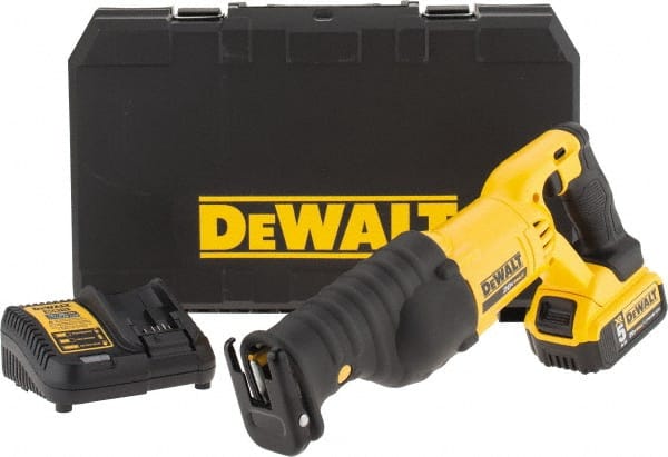 Cordless Reciprocating Saw: 20V, 0 to 3,000 SPM MPN:DCS380P1