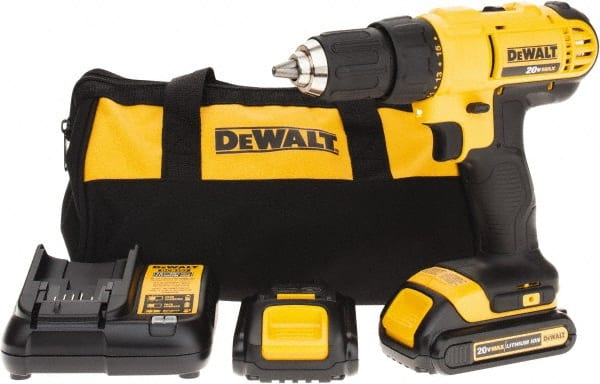 Cordless Drill: 20V, 1/2