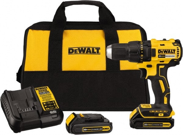 Cordless Drill: 20.0 V, 1/2