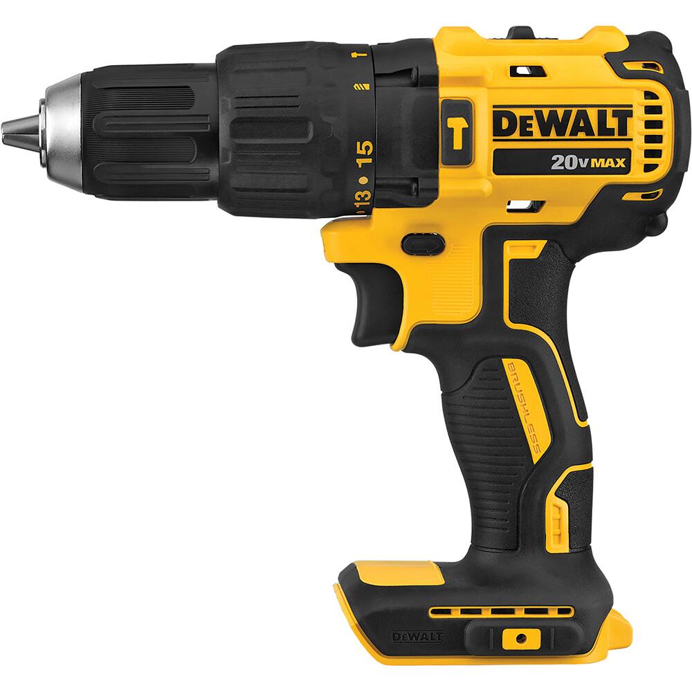 Cordless Hammer Drill: 20.00 V, 1/2