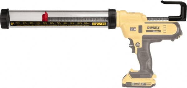Cordless Caulk & Adhesive Gun: 29 oz, Full Barrel Frame MPN:DCE5801