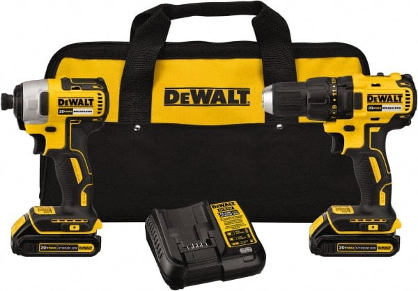 Cordless Tool Combination Kit: 20V MPN:DCK277C2