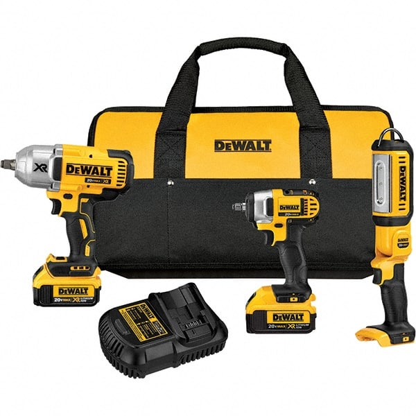 Cordless Tool Combination Kit: 20V MPN:DCK398HM2