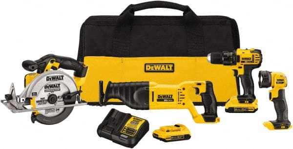 20.00 Volt Cordless Tool Combination Kit MPN:DCK423D2