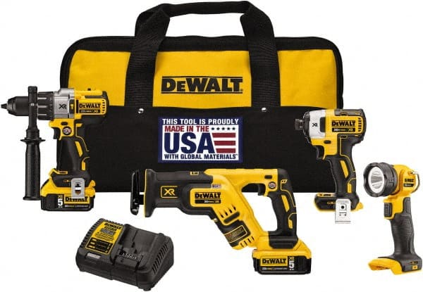 20.00 Volt Cordless Tool Combination Kit MPN:DCK494P2
