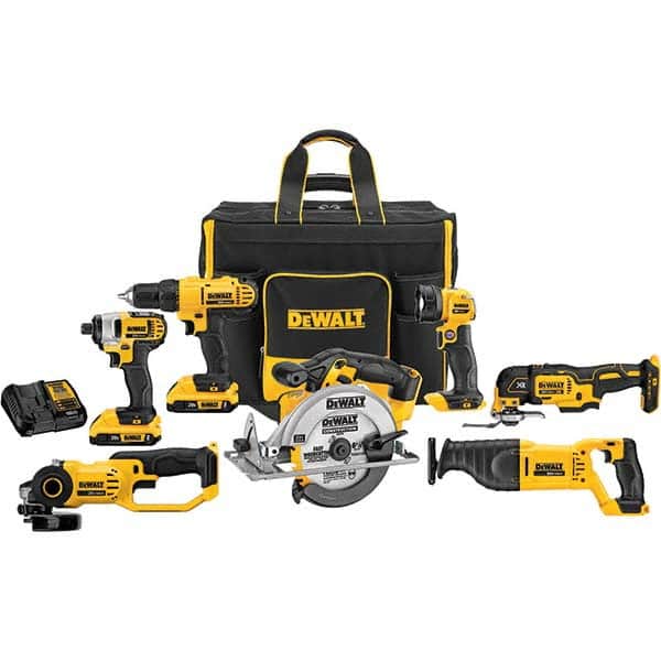 20.00 Volt Cordless Tool Combination Kit MPN:DCKSS721D2