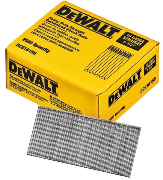 DeWalt Pneumatic Finishing: 1-1/2