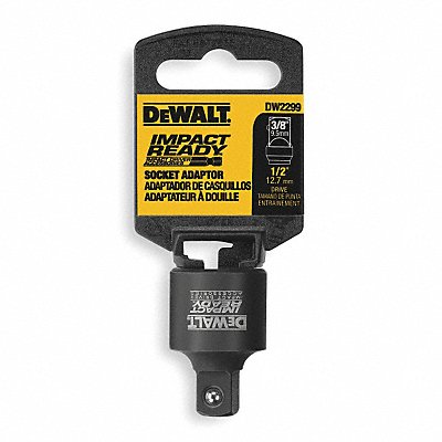 Impct Skt Adpt Steel Blk Oxd 1/2 in MPN:DW2299