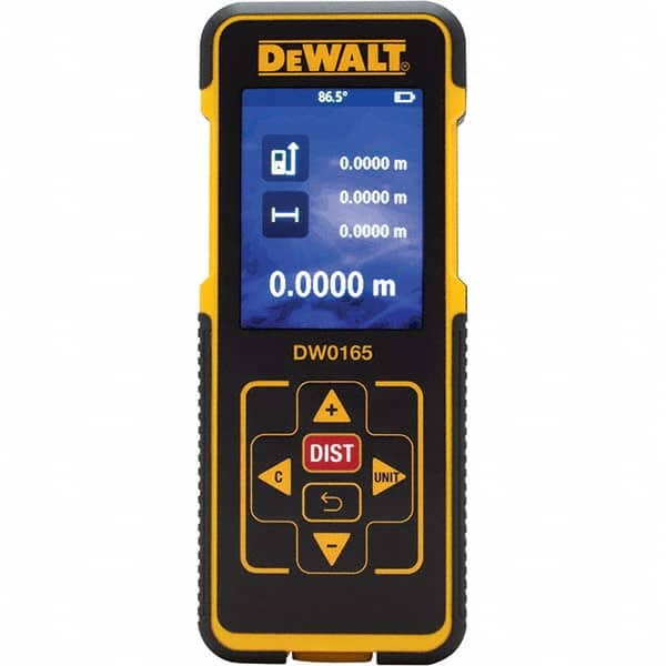 Laser & Ultrasonic Distance Finders, Type: Laser Distance Measurer, Maximum Distance (Meters): 50.00, Maximum Distance (Feet): 165.00, Accuracy: 1.00 mm MPN:DW0165N