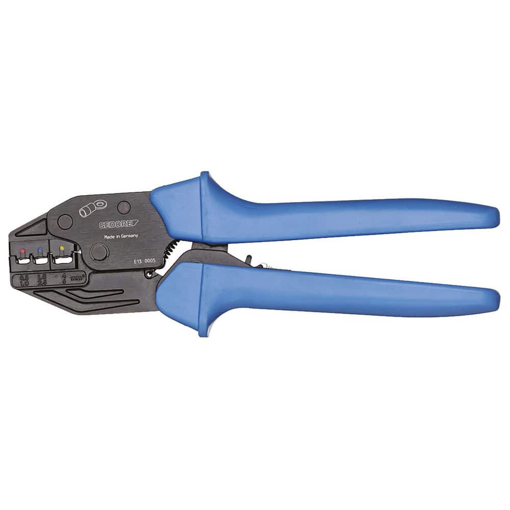 Crimpers, Handle Style: Straight , Type: Crimp Wrench , Maximum Wire Gauge: 10AWG , Features: Releasable Positive Locking, Kind-to-hands Formed Handles  MPN:2836823