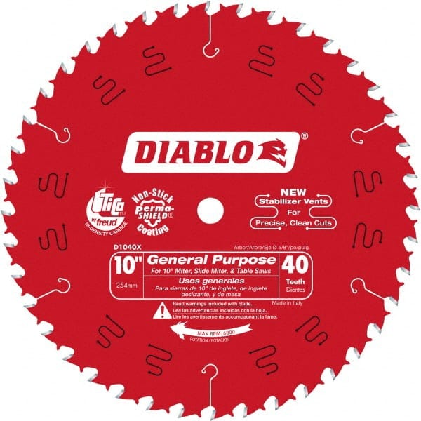 Wet & Dry Cut Saw Blade: 10