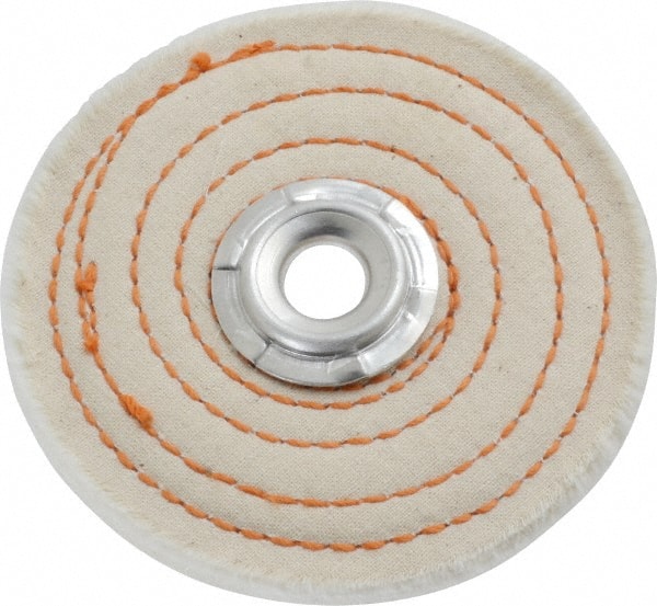 Unmounted Spiral Sewn Buffing Wheel: 4