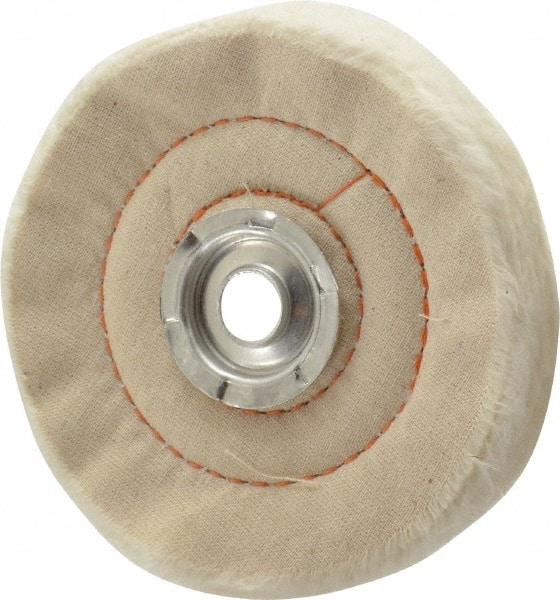 Unmounted Cushion Sewn Buffing Wheel: 4