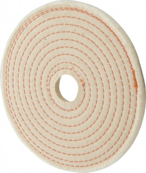 Unmounted Spiral Sewn Buffing Wheel: 6