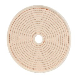 Unmounted Spiral Sewn Buffing Wheel: 8