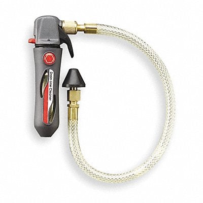 Drain Clearing Gun Black Flexible Hose MPN:GG-1