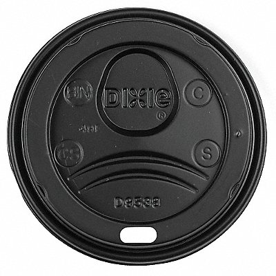 Disp Hot Cup Lid 8 oz Black PK1000 MPN:DL9538B