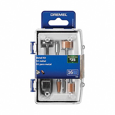 Rotary Tool Accessory Kit 16 pieces MPN:734-01