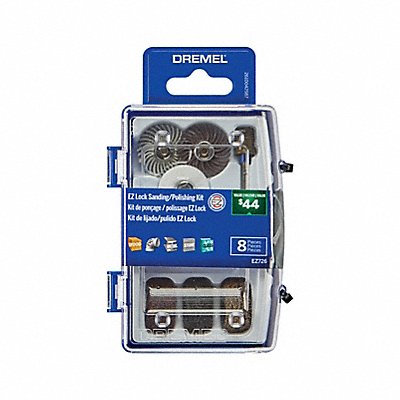 Rotary Tool Accessory Kit 8 pieces MPN:EZ726-01