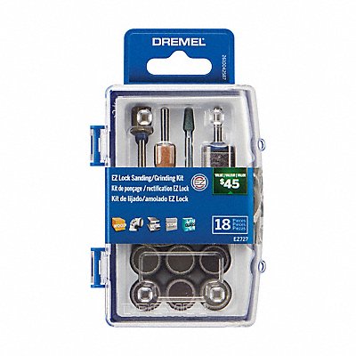 Rotary Tool Accessory Kit 18 pieces MPN:EZ727-01