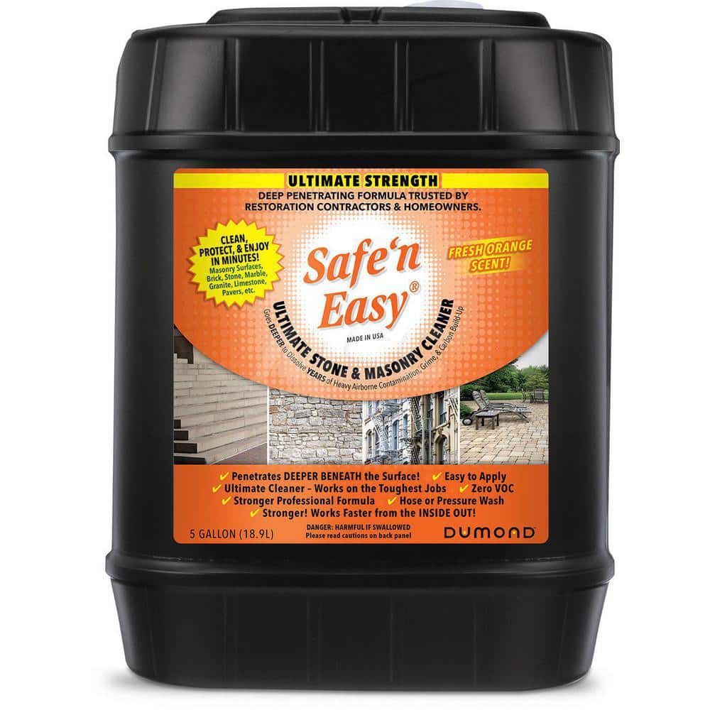 Stone Cleaner: Liquid, 5 gal Tote, Mild MPN:0996