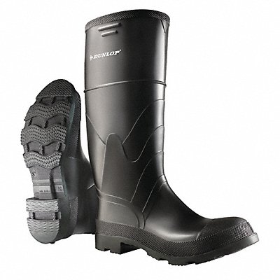 D0322 Rubber Boot Men s 7 Knee Black PR MPN:866220733