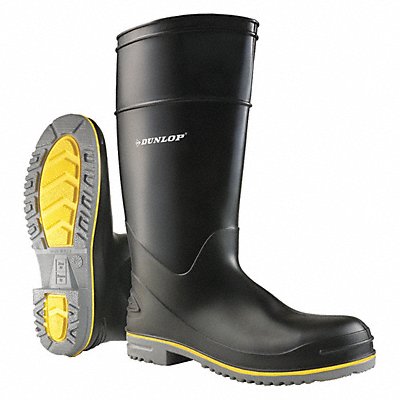 Rubber Boot Men s 10 Knee Black PR MPN:899081033