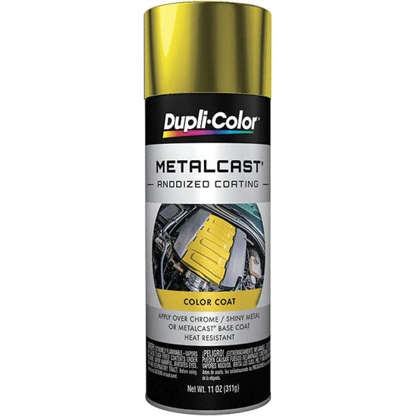 11 oz Yellow Anodized Automotive Heat Resistant Paint MPN:EMC202007