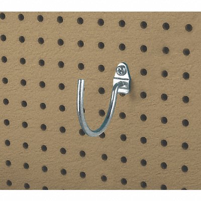 Curved Pgbrd Hook 1 1/2x3 3/4x3/4in PK10 MPN:75230