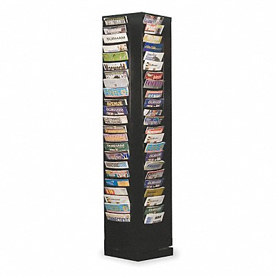 Magazine Display 92 Compartments Black MPN:415-08