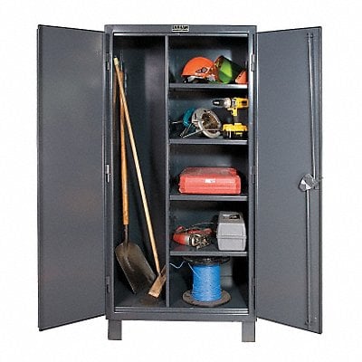 Storage Cabinet 78 x36 x24 Gray 4Shlv MPN:HDJC243678-4S95