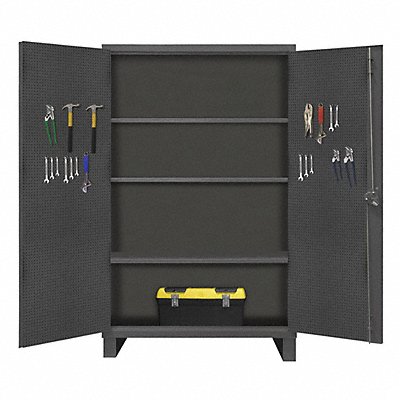 Example of GoVets Shelf Cabinets With Pegboards category