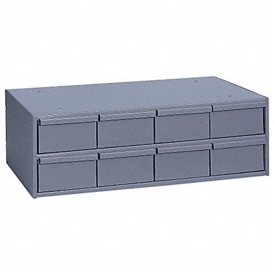 Bin Cab 8GrayDrwr Gray 7 3/8 H GrayDrwr MPN:003-95