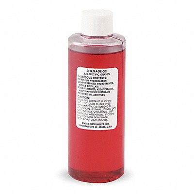 Manometer Gauge Liquid Red 4oz MPN:A-102
