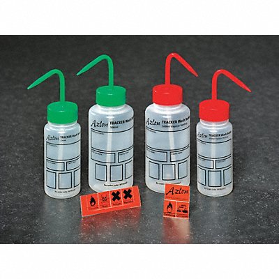 Wash Bottle 250mL Std Spout Plastic PK5 MPN:506995-0003